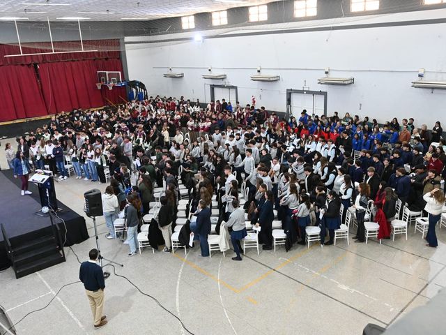 Melina Jajamovich se sumó al aniversario de la Lehmann con una propuesta para más de 550 estudiantes