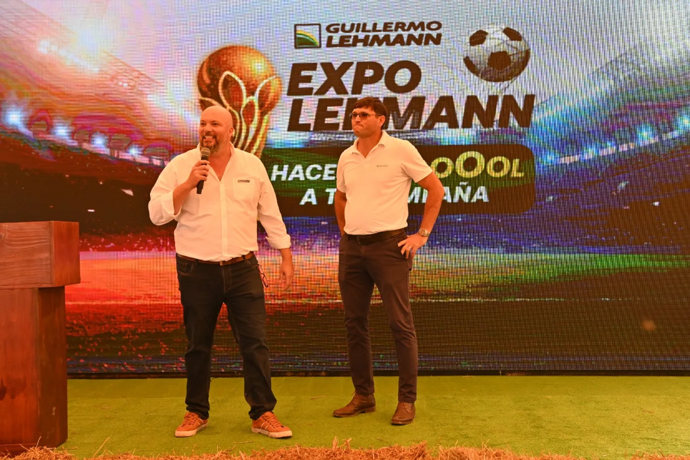 Expo Lehmann 2026 dejó una jornada a campo con gran convocatoria, demostrativos precisos y un cierre inolvidable con Gabriel Batistuta