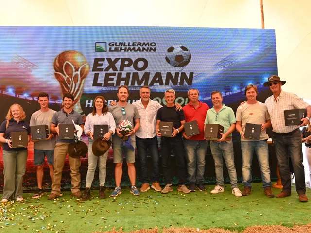 Expo Lehmann 2026 dejó una jornada a campo con gran convocatoria, demostrativos precisos y un cierre inolvidable con Gabriel Batistuta