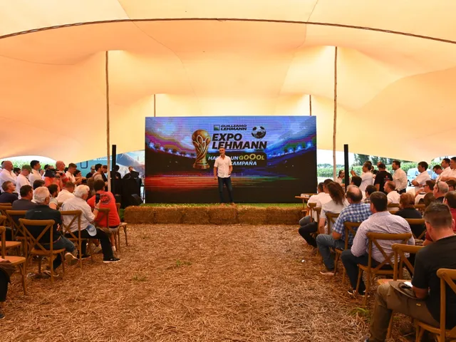 Expo Lehmann 2026 dejó una jornada a campo con gran convocatoria, demostrativos precisos y un cierre inolvidable con Gabriel Batistuta
