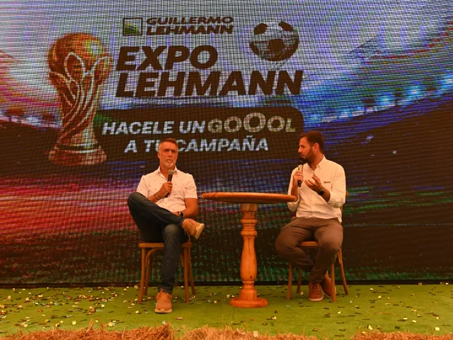 Expo Lehmann 2026 dejó una jornada a campo con gran convocatoria, demostrativos precisos y un cierre inolvidable con Gabriel Batistuta